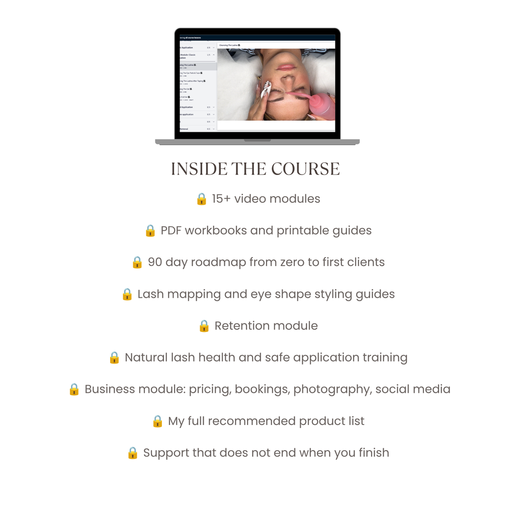 Online Beginner Lash Mastery